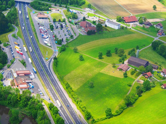 Die A 2 bei Neuenkirch